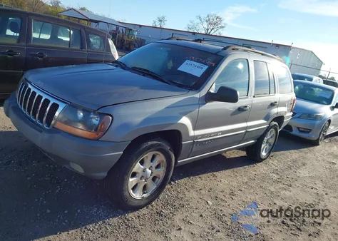 2001 Jeep Grand Cherokee Laredo из США, поврежденный, VIN 1J4GW48S81C721428